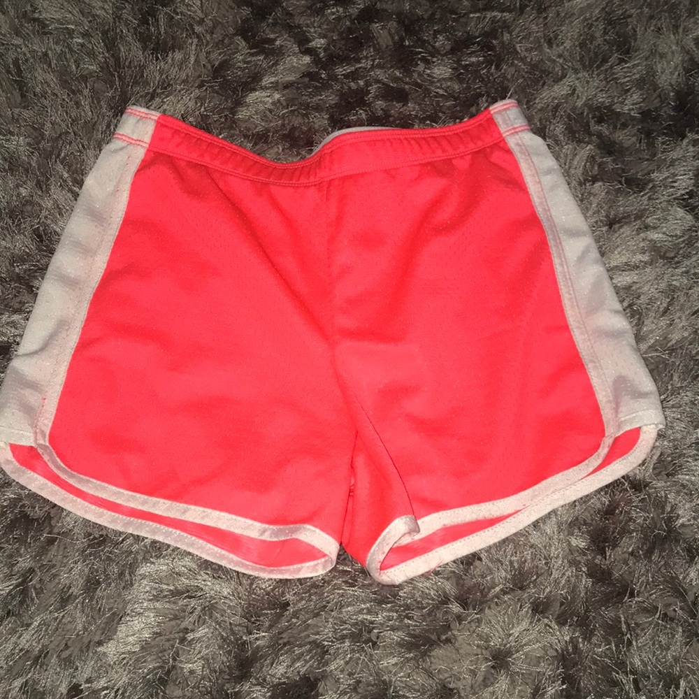 Pink sport shorts